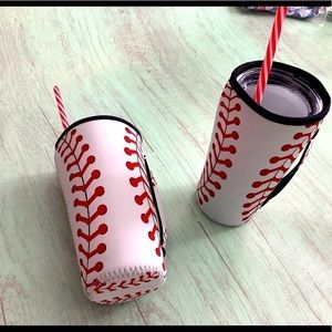 New Neoprene Tumbler sleeve holders, tumblers x 2